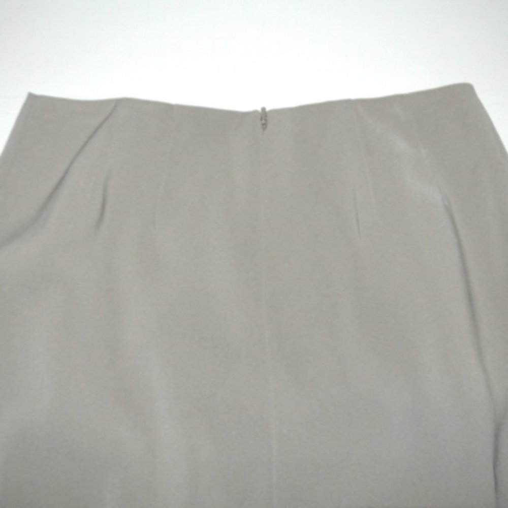 Caslon Gray Pancil Skirt Lined 4 - Picture 5 of 16